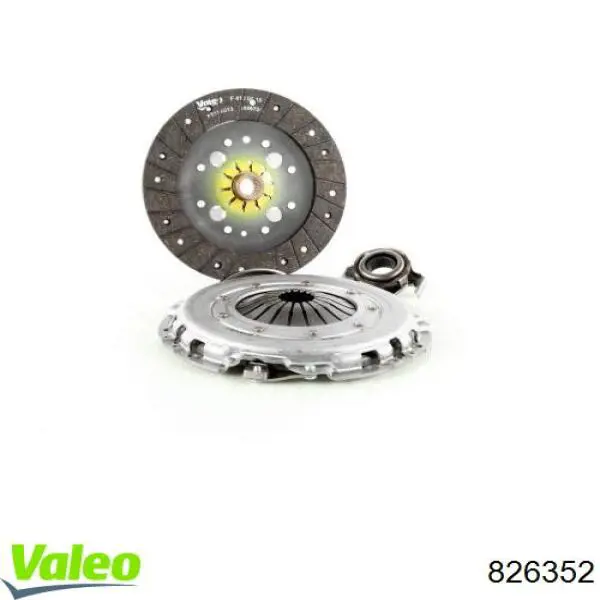 Комплект зчеплення (3 частини) VALEO 826352 ціна, від 167.39 USD