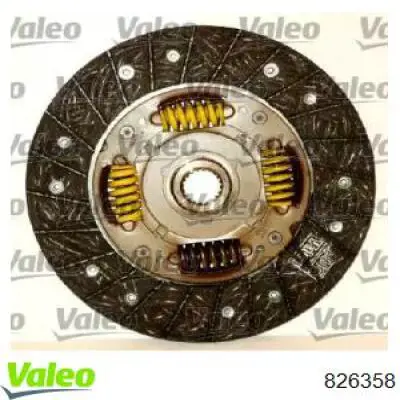 Купити 826358 VALEO Комплект зчеплення (диск, корзина, підшипник)