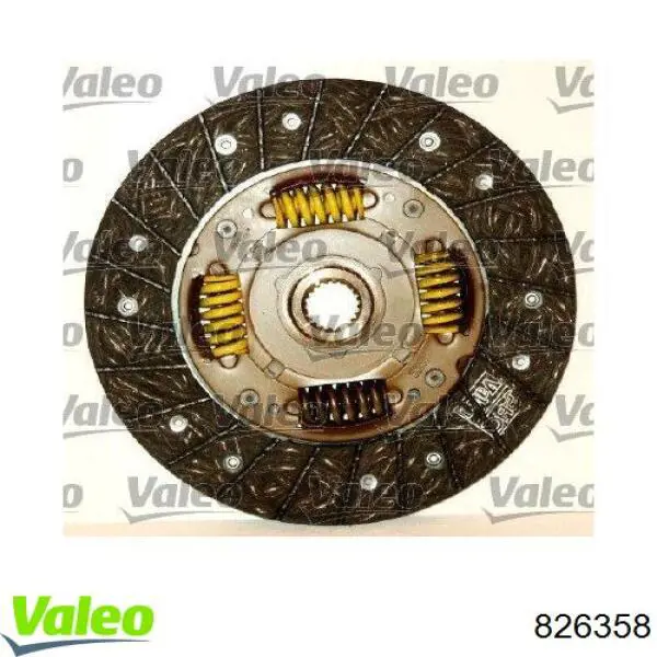 826358 VALEO Зчеплення в зборі