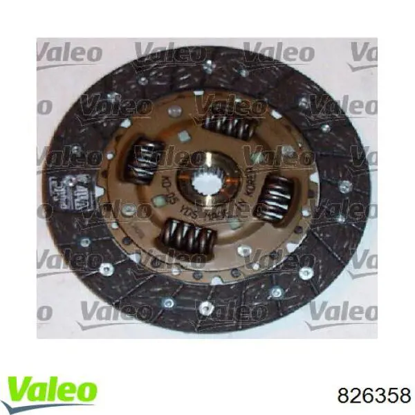 Комплект зчеплення (3 частини) VALEO 826358 ціна, від 101.78 USD