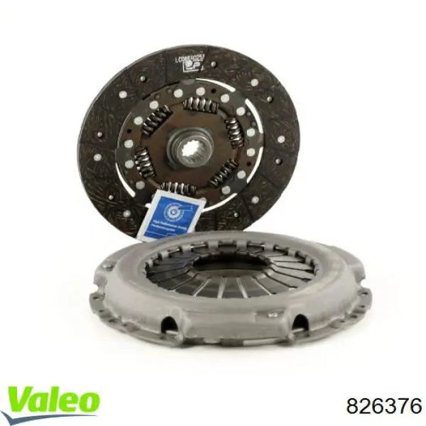 Купити 826376 VALEO Комплект зчеплення (диск, корзина, підшипник)