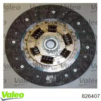 Купити 826407 VALEO Комплект зчеплення (диск, корзина, підшипник)