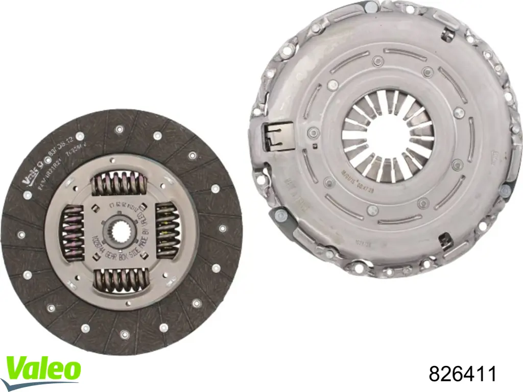 826411 VALEO Зчеплення в зборі