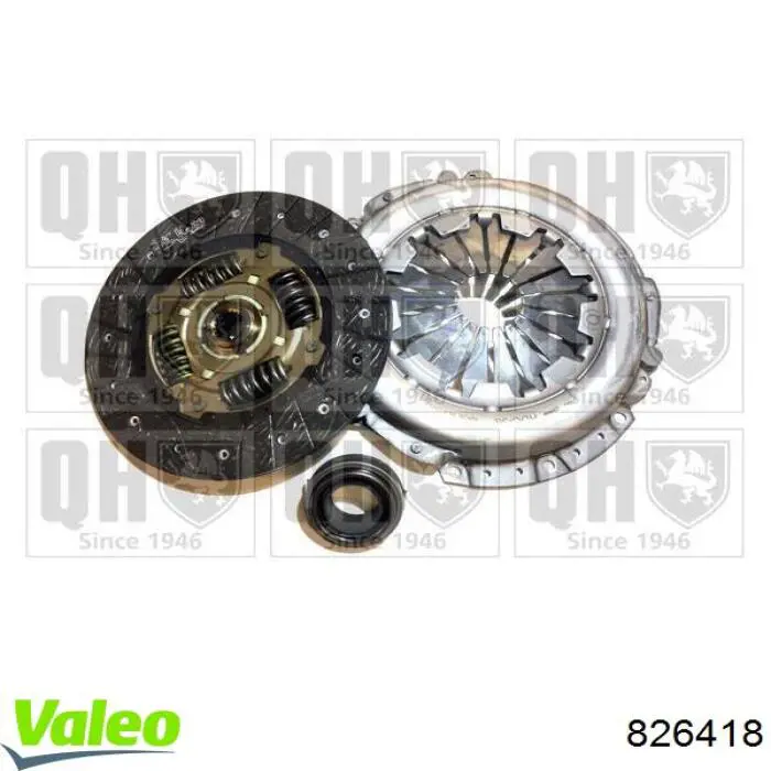 Комплект зчеплення (3 частини) VALEO 826418 ціна, від 122.80 USD