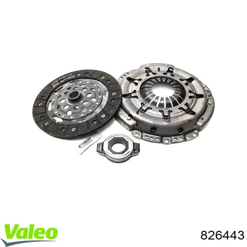 826443 VALEO Зчеплення в зборі
