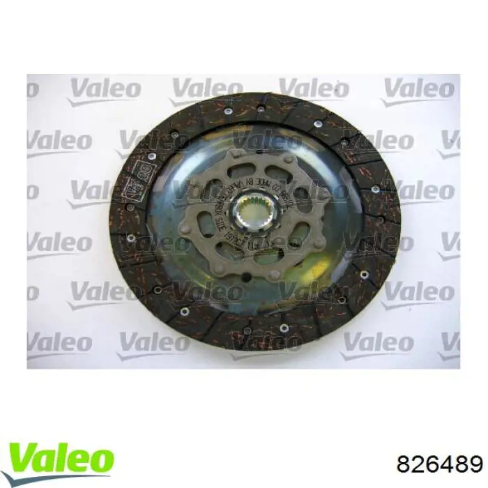 Купити 826489 VALEO Комплект зчеплення (диск, корзина, підшипник)
