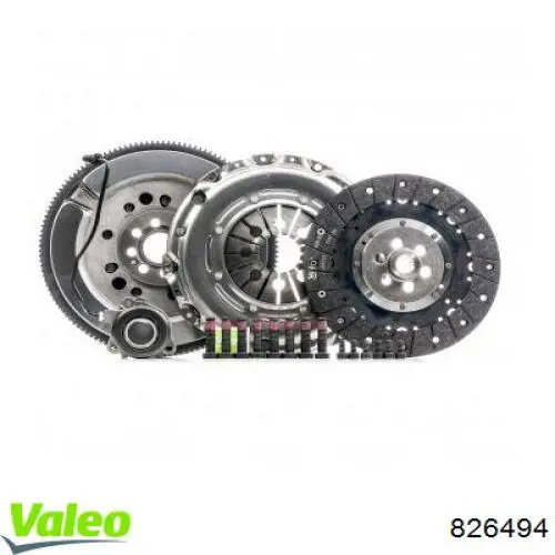 Комплект зчеплення (3 частини) VALEO 826494 ціна, від 141.35 USD