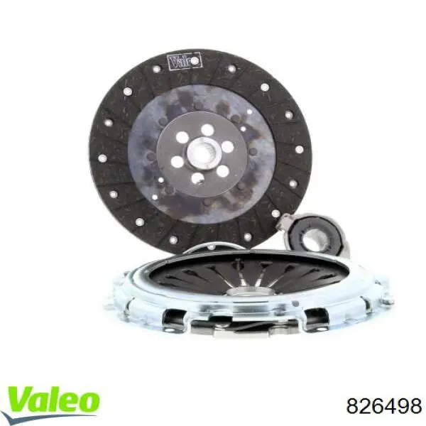 Комплект зчеплення (3 частини) VALEO 826498 ціна, від 176.78 USD