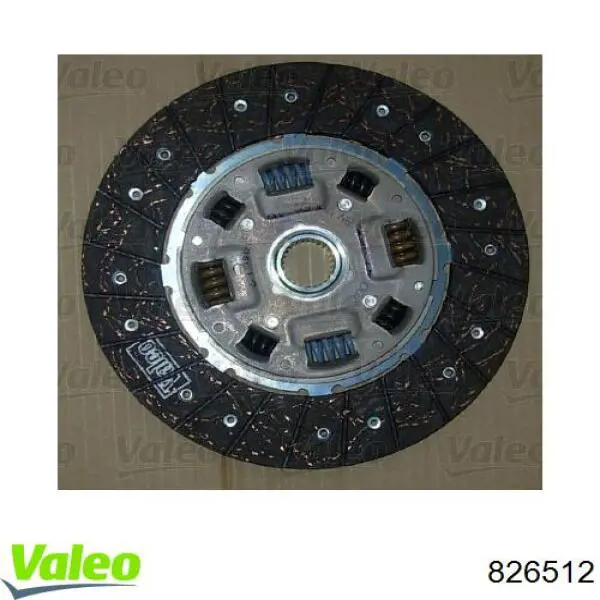 Комплект зчеплення (3 частини) VALEO 826512 ціна, від 233.03 USD