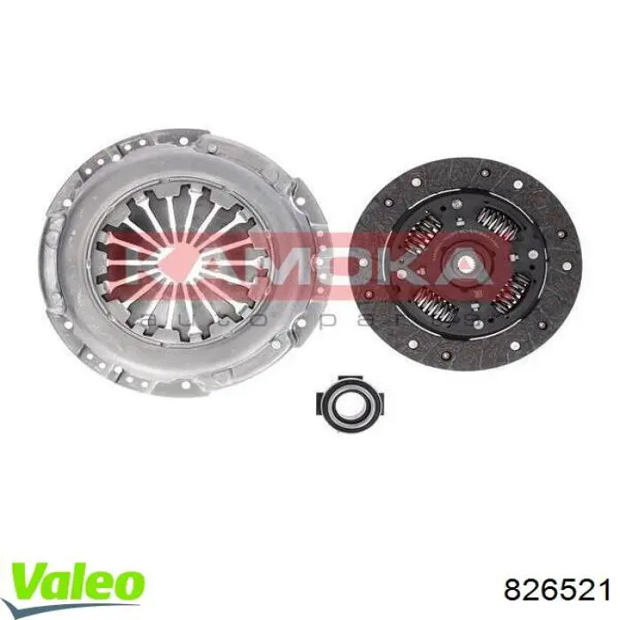 Купити 826521 VALEO Комплект зчеплення (диск, корзина, підшипник)