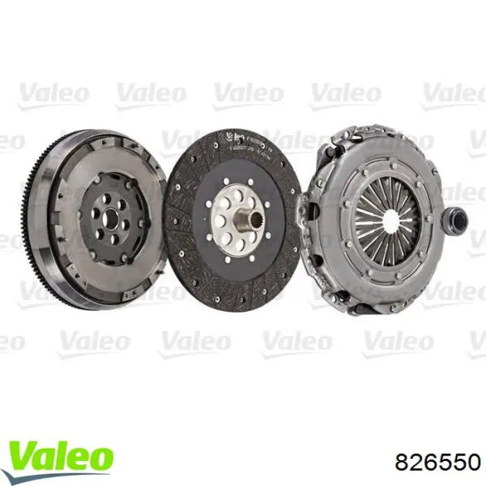 Купити 826550 VALEO Комплект зчеплення (диск, корзина, підшипник)