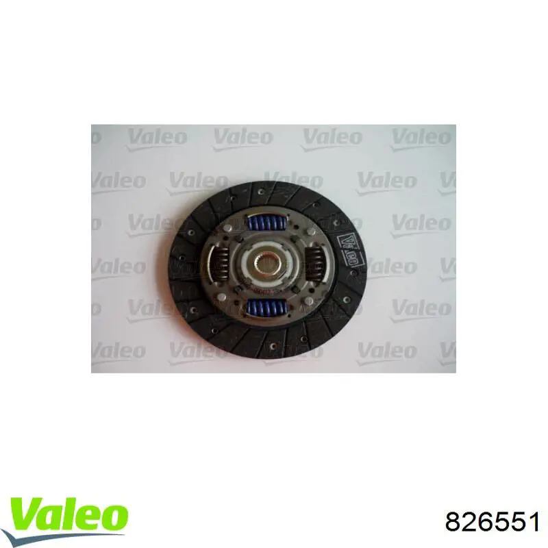 Купити 826551 VALEO Комплект зчеплення (диск, корзина, підшипник)