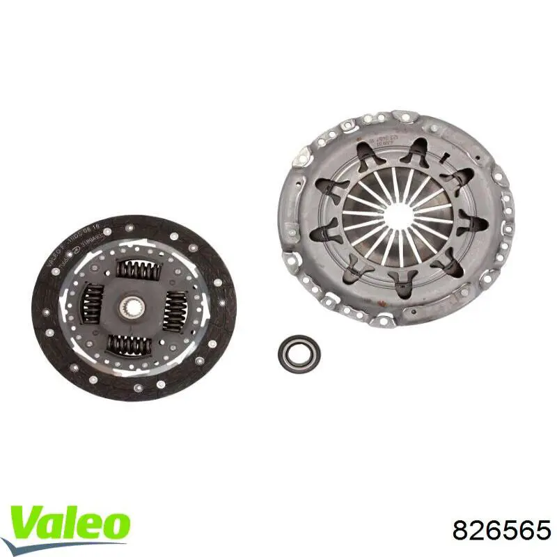 Комплект зчеплення (3 частини) VALEO 826565 ціна, від 89.68 USD