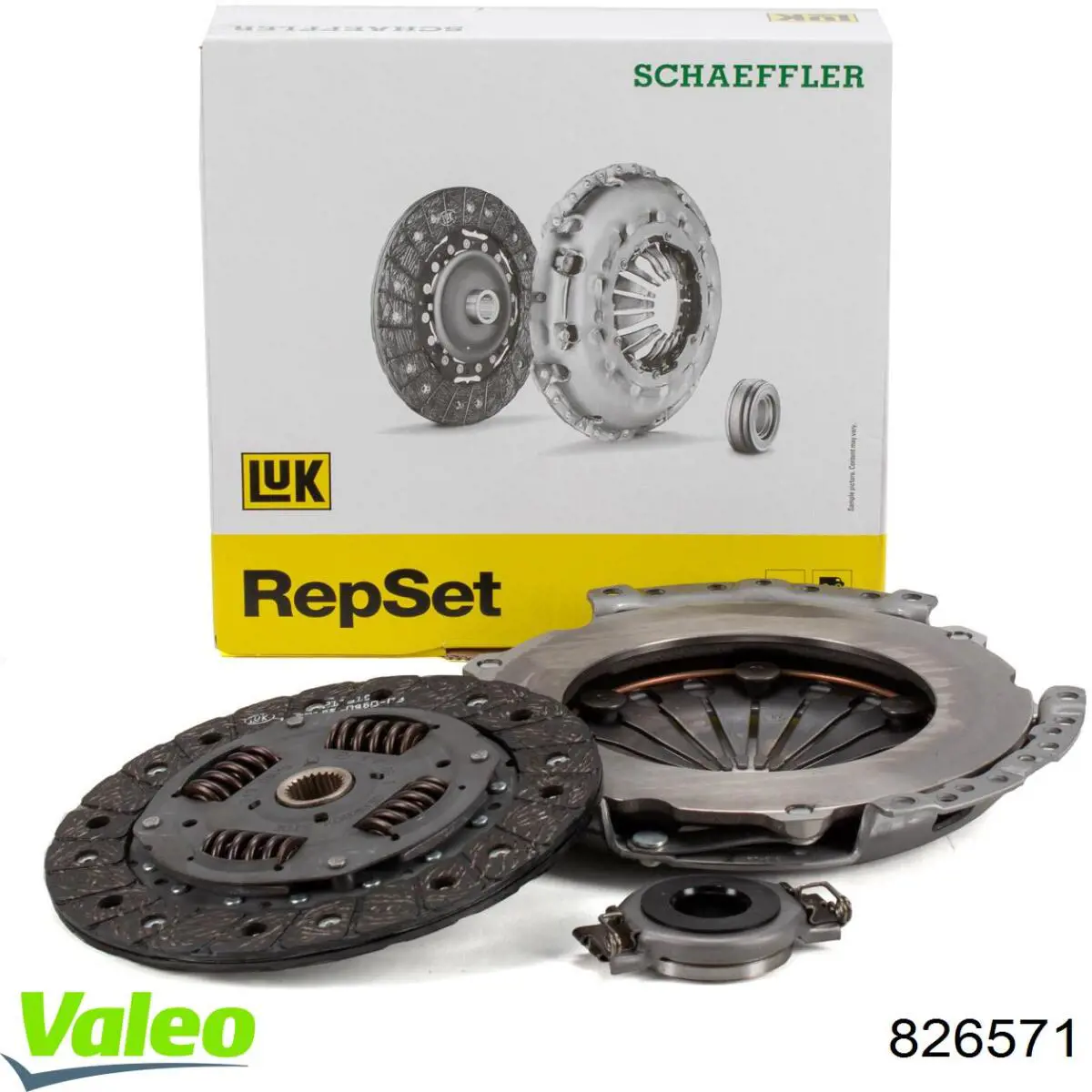 Комплект зчеплення (3 частини) VALEO 826571 ціна, від 69.67 USD