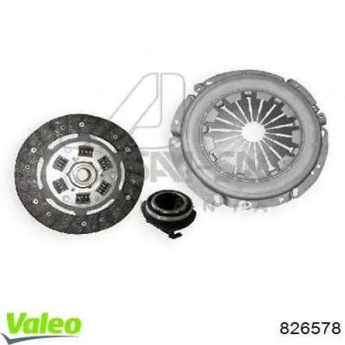 Комплект зчеплення (3 частини) VALEO 826578 ціна, від 74.42 USD