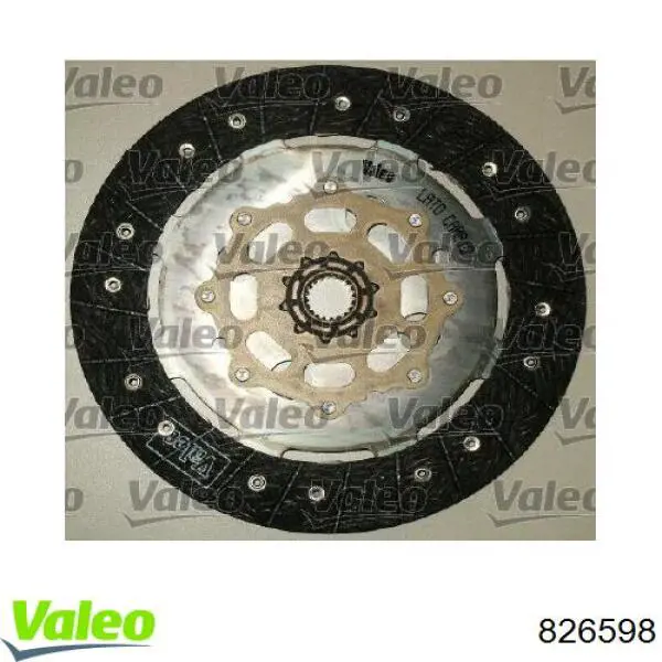 Комплект зчеплення (3 частини) VALEO 826598 ціна, від 243.23 USD