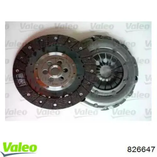 Комплект зчеплення (3 частини) VALEO 826647 ціна, від 172.26 USD