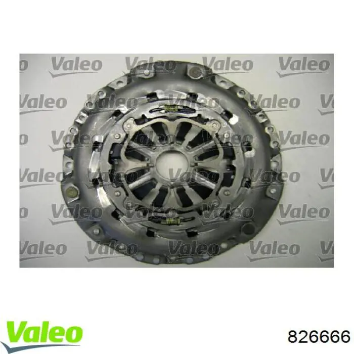 Купити 826666 VALEO Комплект зчеплення (диск, корзина, підшипник)