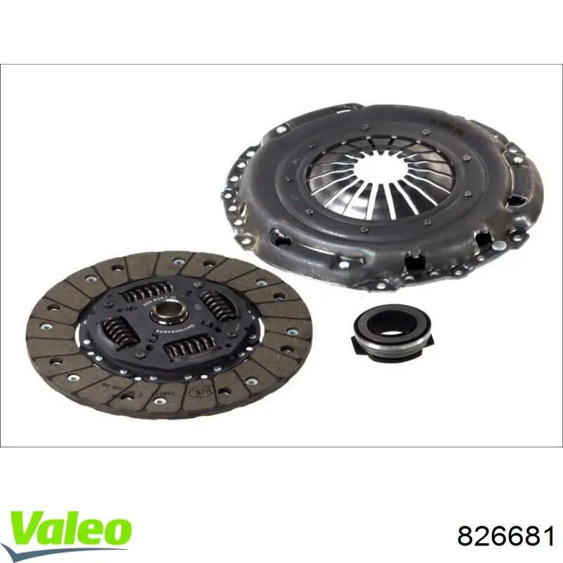 826681 VALEO Зчеплення в зборі