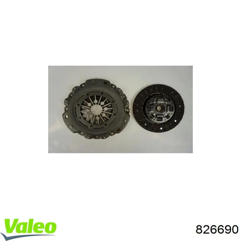 826690 VALEO Зчеплення в зборі
