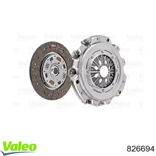 Комплект зчеплення (3 частини) VALEO 826694 ціна, від 197.37 USD