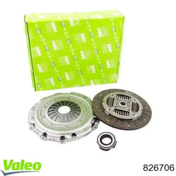 Комплект зчеплення (3 частини) VALEO 826706 ціна, від 113.74 USD