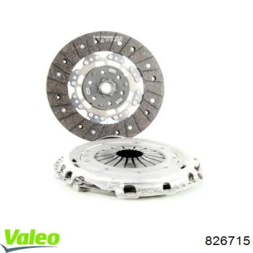 Купити 826715 VALEO Комплект зчеплення (диск, корзина, підшипник)