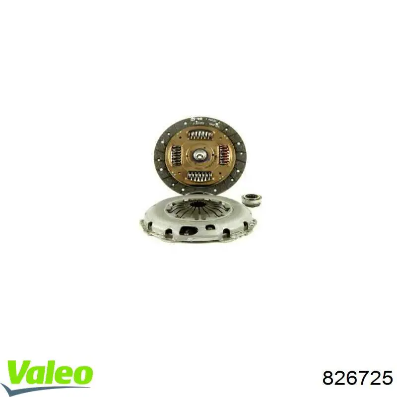 Купити 826725 VALEO Комплект зчеплення (диск, корзина, підшипник)