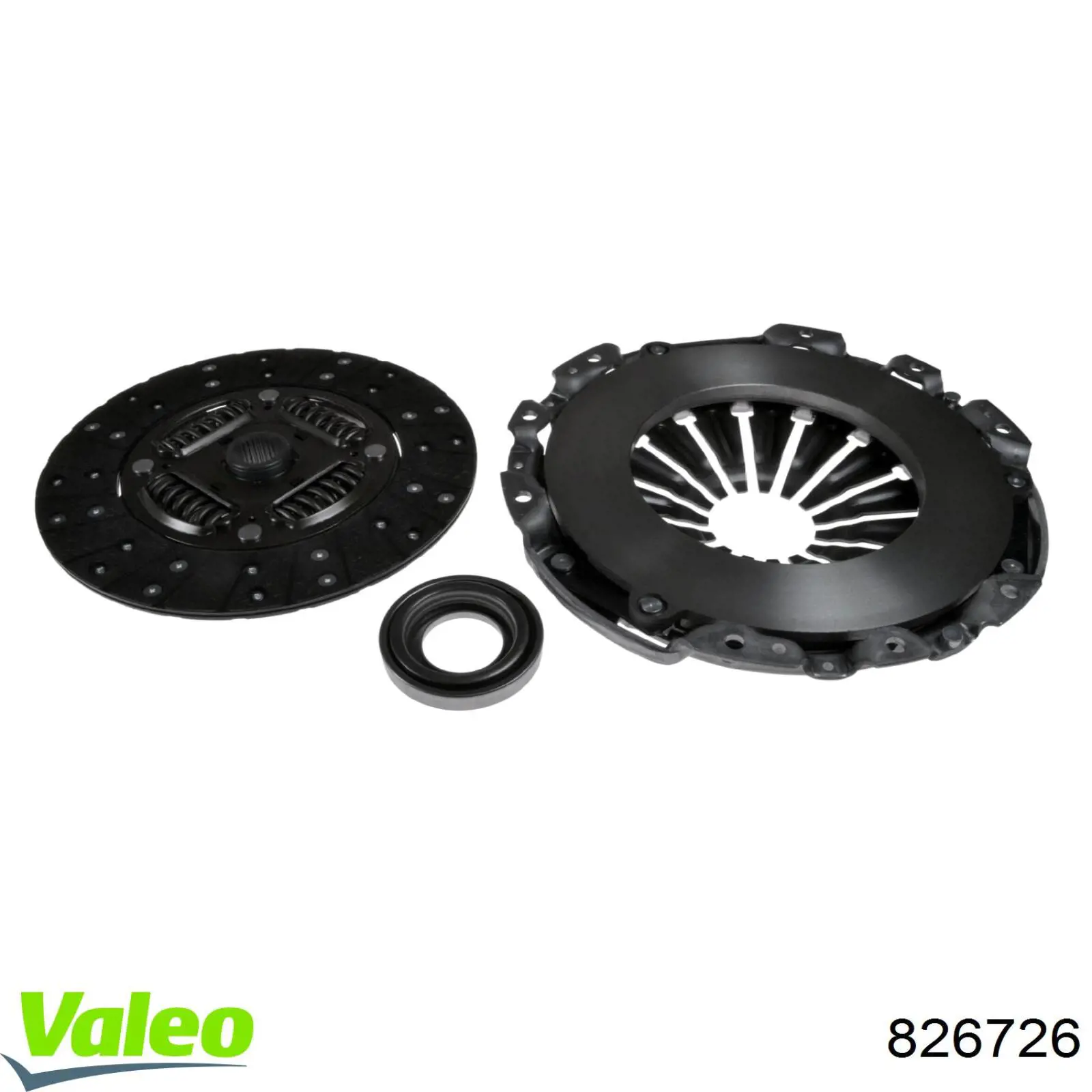Комплект зчеплення (3 частини) VALEO 826726 ціна, від 236.08 USD