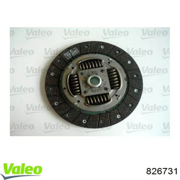 Купити 826731 VALEO Комплект зчеплення (диск, корзина, підшипник)