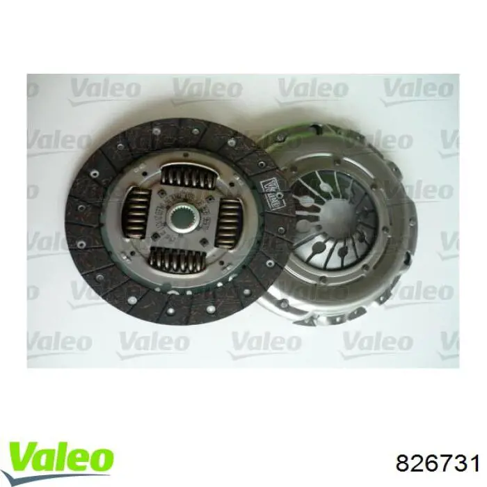 Комплект зчеплення (3 частини) VALEO 826731 ціна, від 206.31 USD