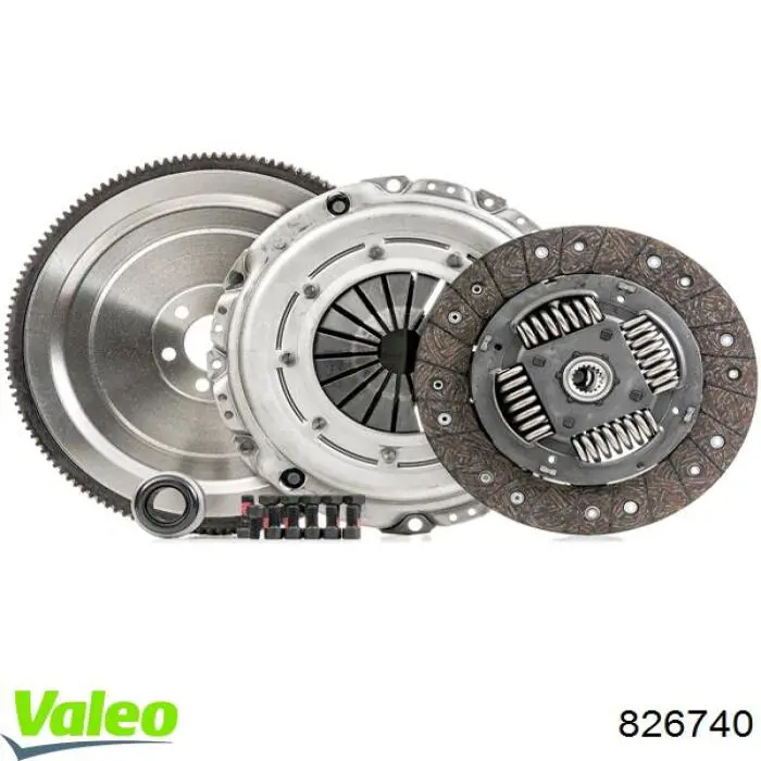 Комплект зчеплення (3 частини) VALEO 826740 ціна, від 134.45 USD