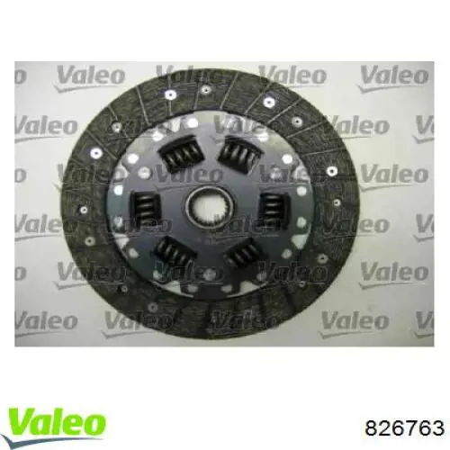 Купити 826763 VALEO Комплект зчеплення (диск, корзина, підшипник)