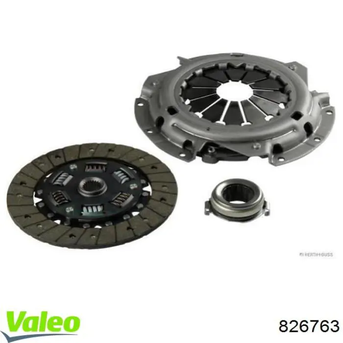 Комплект зчеплення (3 частини) VALEO 826763 ціна, від 212.10 USD