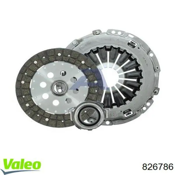 Купити 826786 VALEO Комплект зчеплення (диск, корзина, підшипник)