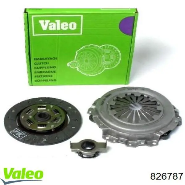 Комплект зчеплення (3 частини) VALEO 826787 ціна, від 105.61 USD