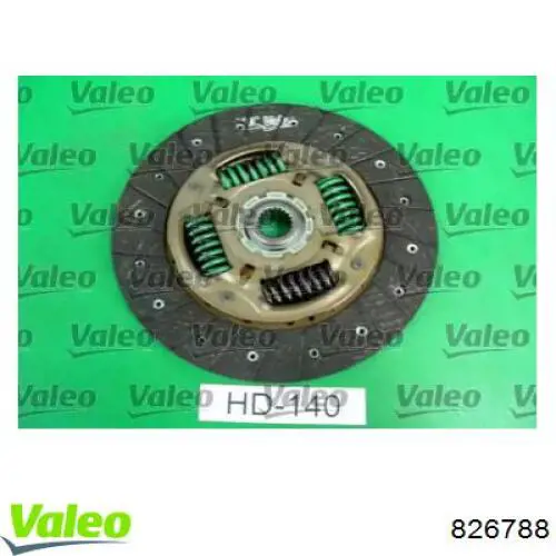 826788 VALEO Зчеплення в зборі
