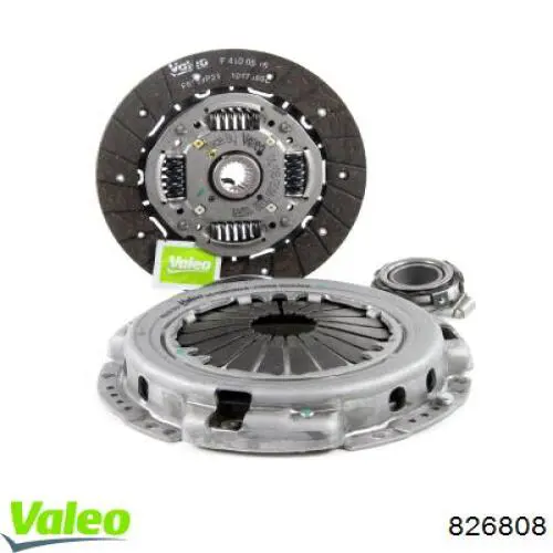 Комплект зчеплення (3 частини) VALEO 826808 ціна, від 136.65 USD