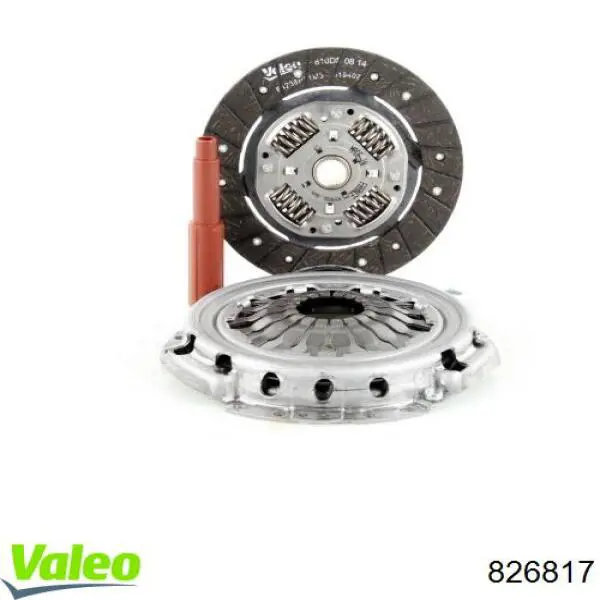 Купити 826817 VALEO Комплект зчеплення (диск, корзина, підшипник)