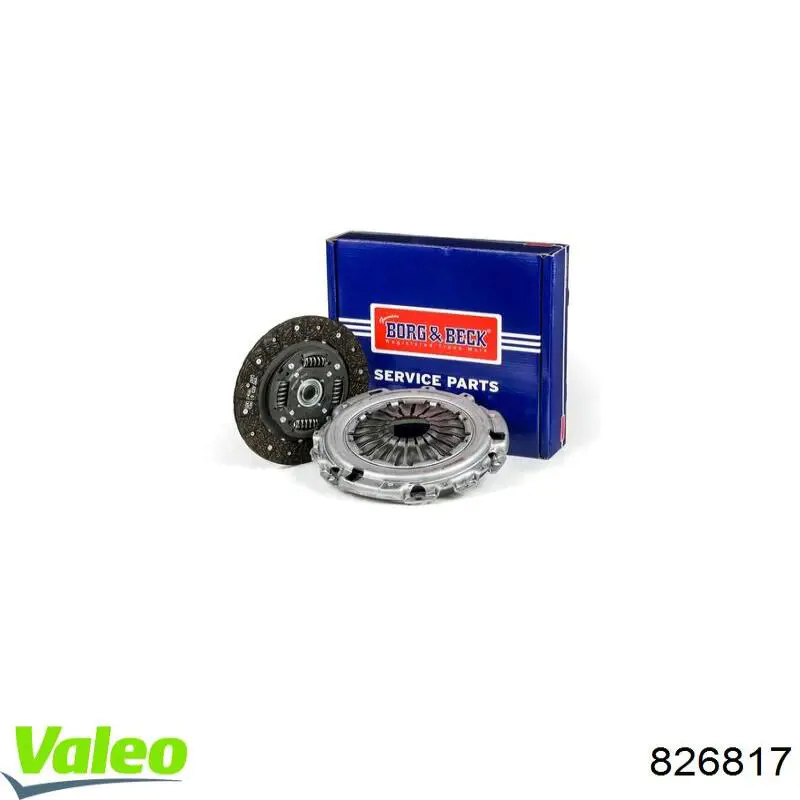826817 VALEO Зчеплення в зборі