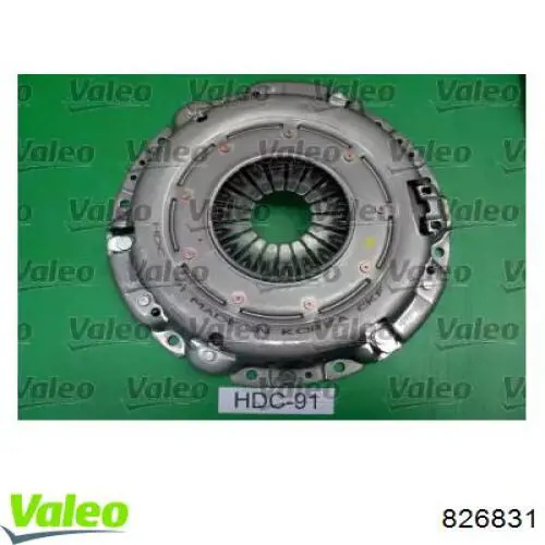 Купити 826831 VALEO Комплект зчеплення (диск, корзина, підшипник)