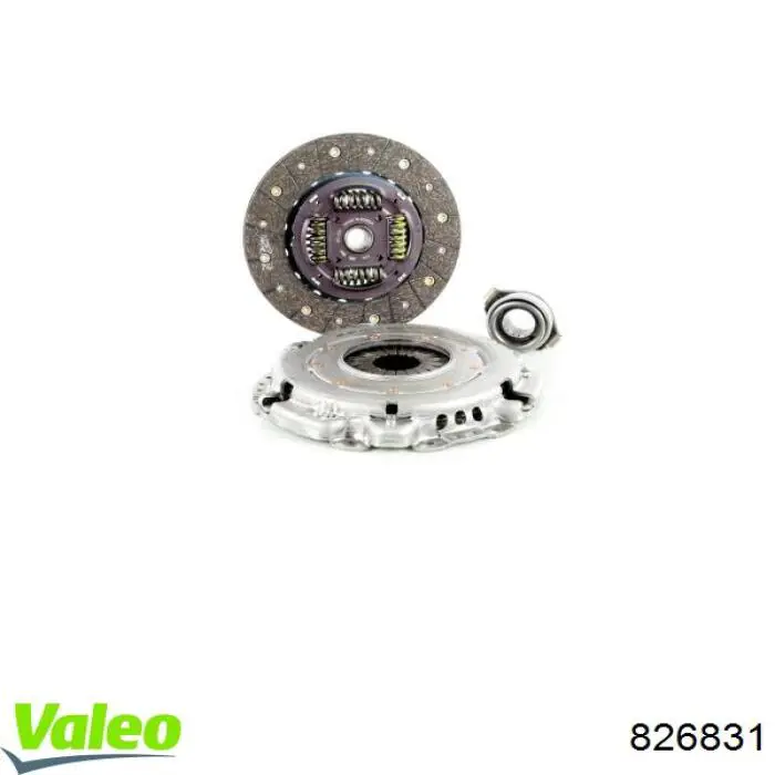 Комплект зчеплення (3 частини) VALEO 826831 ціна, від 279.14 USD