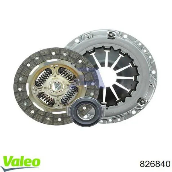 Комплект зчеплення (3 частини) VALEO 826840 ціна, від 196.03 USD
