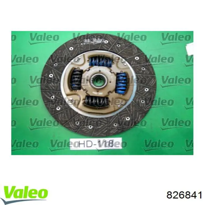 Купити 826841 VALEO Комплект зчеплення (диск, корзина, підшипник)