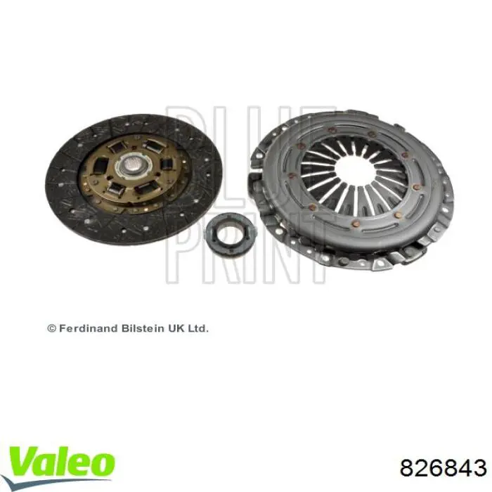 Комплект зчеплення (3 частини) VALEO 826843 ціна, від 138.04 USD