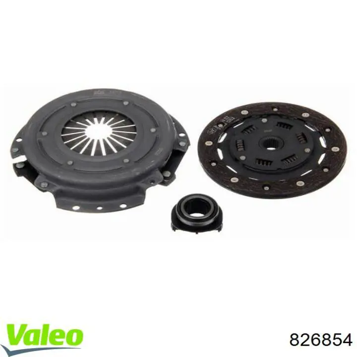 Комплект зчеплення (3 частини) VALEO 826854 ціна, від 61.27 USD