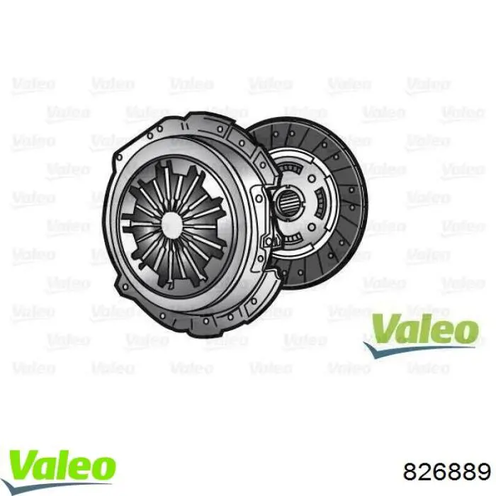 832567 VALEO Зчеплення в зборі