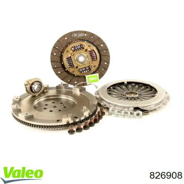 Комплект зчеплення (3 частини) VALEO 826908 ціна, від 142.30 USD
