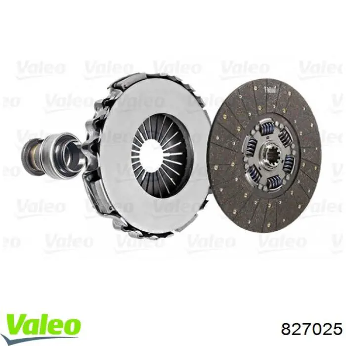 Купити 827025 VALEO Комплект зчеплення (диск, корзина, підшипник)
