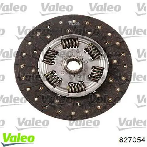 Купити 827054 VALEO Комплект зчеплення (диск, корзина, підшипник)